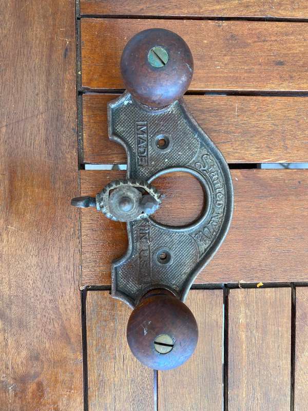 Different Closed Throat Vintage Stanley Tooth (Router) Plane made in USA.