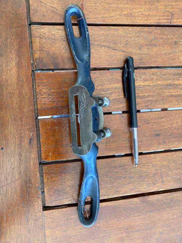 Rare Guys London Adjustable Spoke Shave With Cap Iron and Sharp Blade