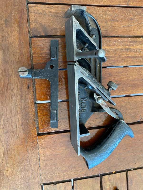 Stanley USA no 78 Double Rebate Filister Plane.
