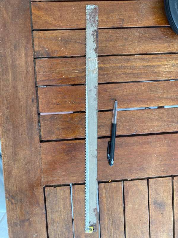 Sharp Saw Blade 40x2cm.  - If you Want to Make Your own Frame Saw.