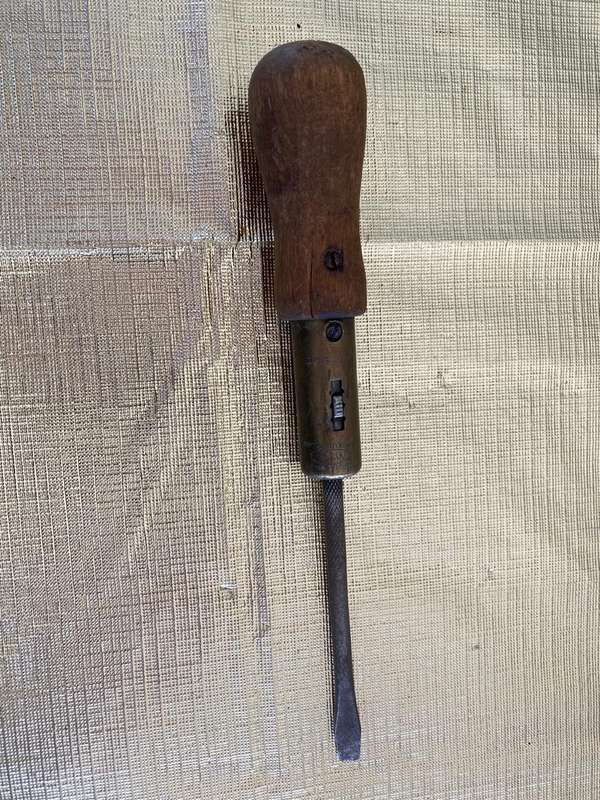 Vintage Moore & Wright Screwdriver.