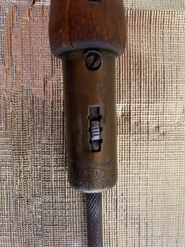 Vintage Moore & Wright Screwdriver.
