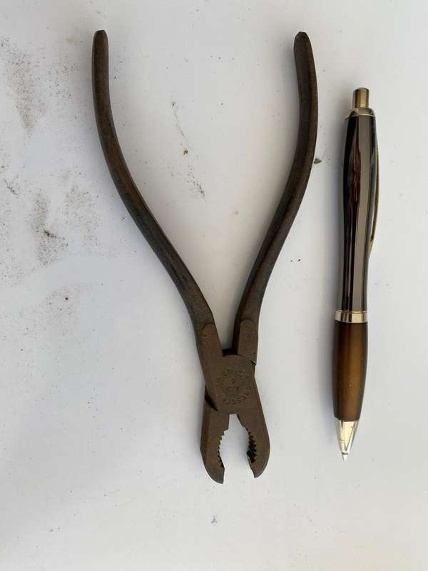 Vintage Crescent no 470-6 Gas Crimping and Burner Plier.