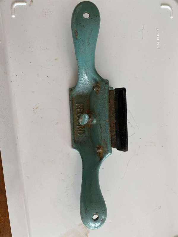 Record No 080 Cabinet Scraper.