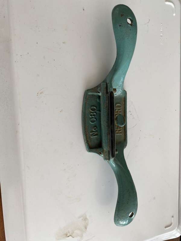 Record No 080 Cabinet Scraper.