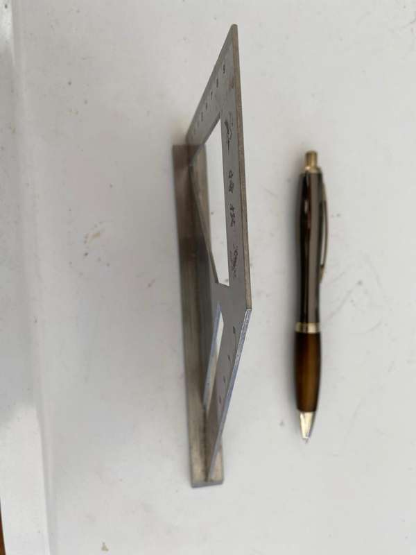 Accurate Japanese Shinwa Combination Steel Square.