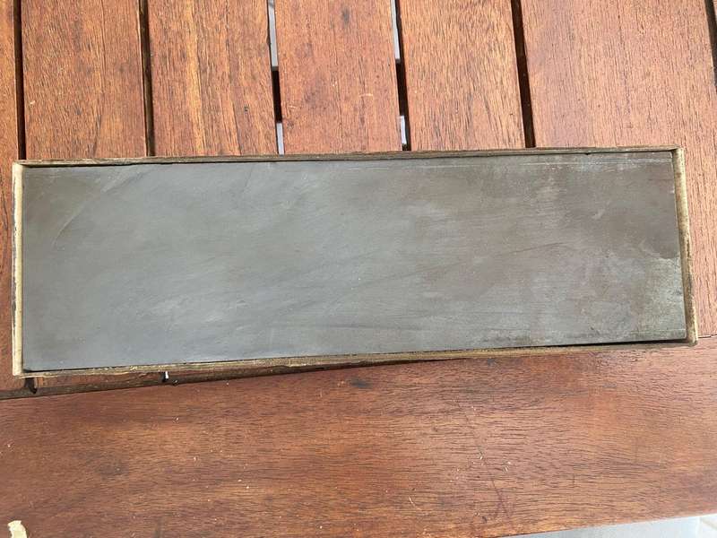 Large Flat Two-sided Silicon Carbide Oilstone.