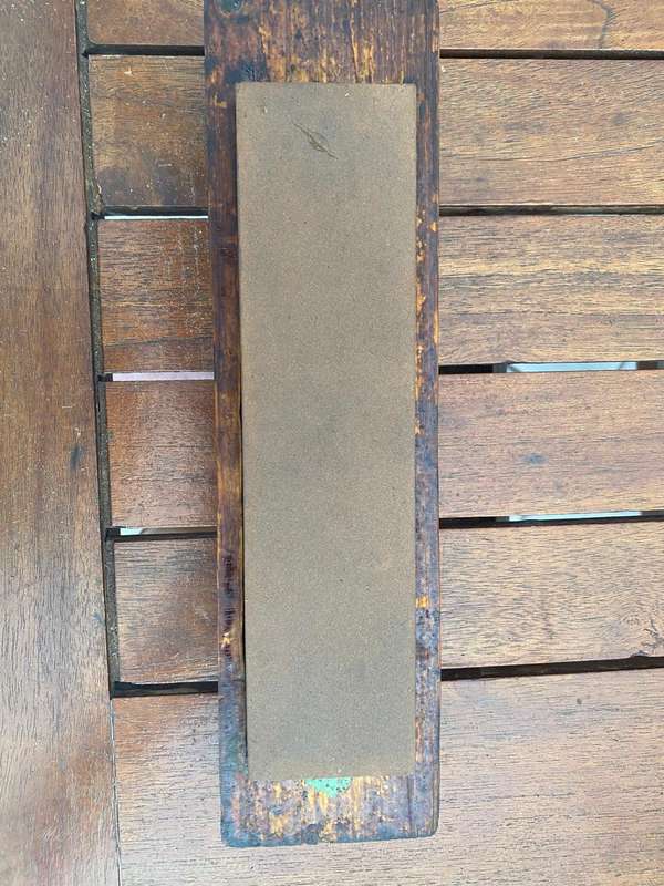 Boxed Oilstone Medium and Fine Grit.