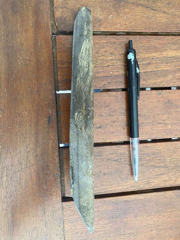 Natural Lapping Oilstone. - Fits Comfortably in The Hand.