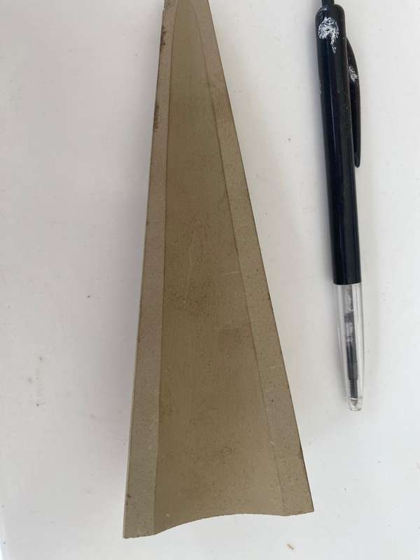 Deluxe 4000 Grit Cone Water Slip Stone. - Concave and Convex.