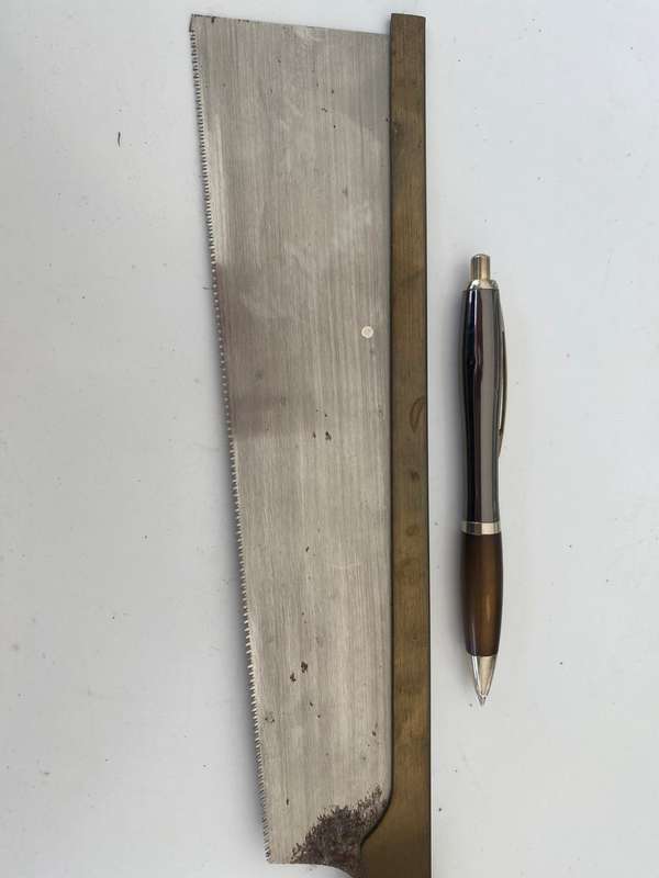 Very Fine Japanese Back Saw.