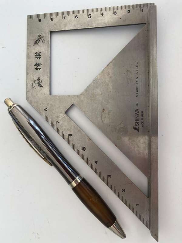 Multi-Purpose Stainless Steel Japanese Square.