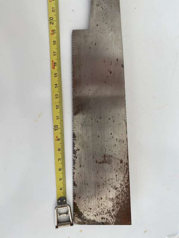 Very Fine Japanese Back Saw.