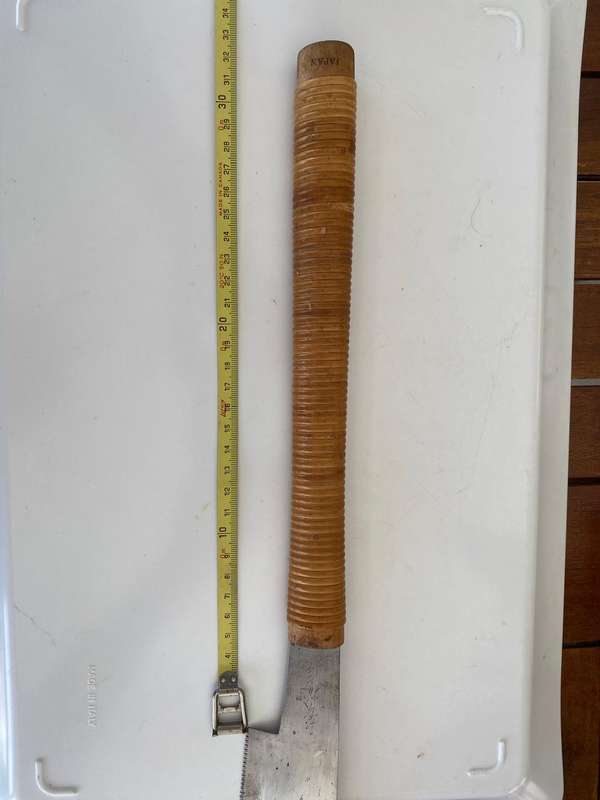 Very Fine Japanese Back Saw.