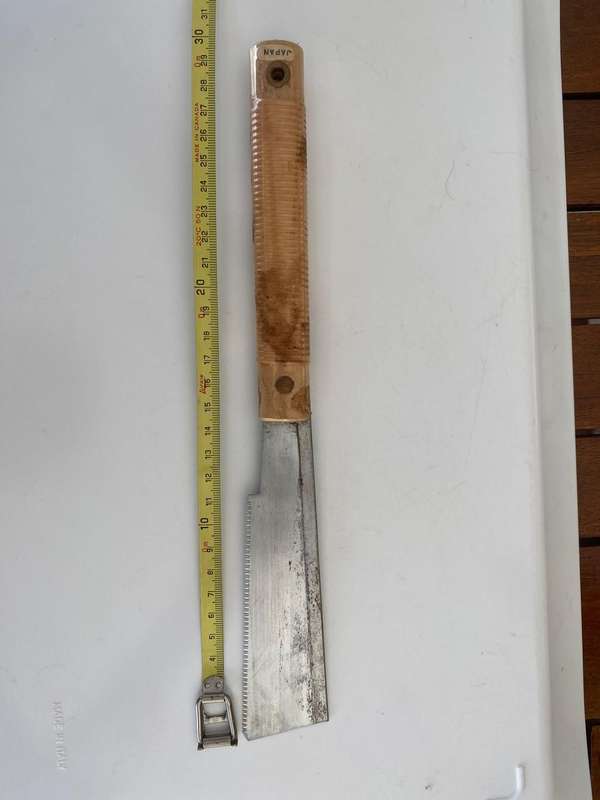 Fine Japanese Back Saw.