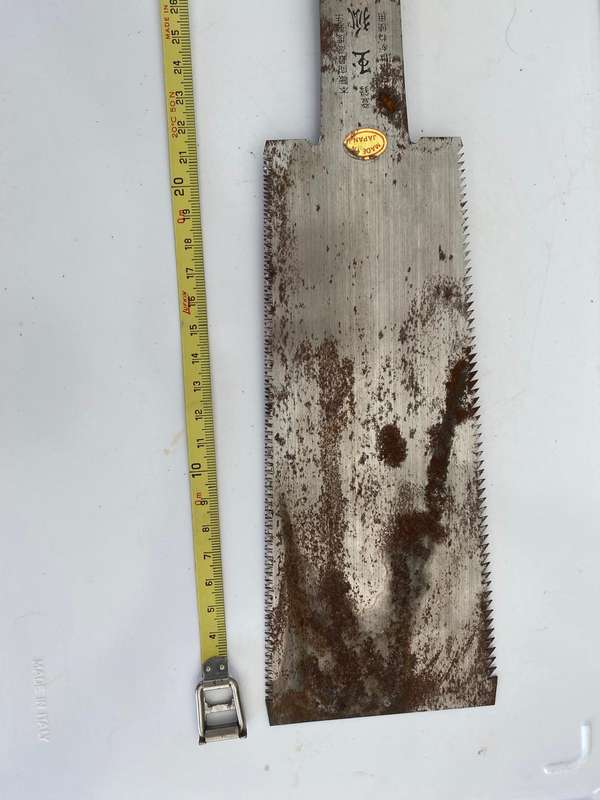 Japanese Combination Crosscut and Rip Saw.