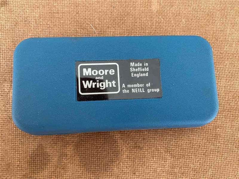 Moore and Wright Micrometer.