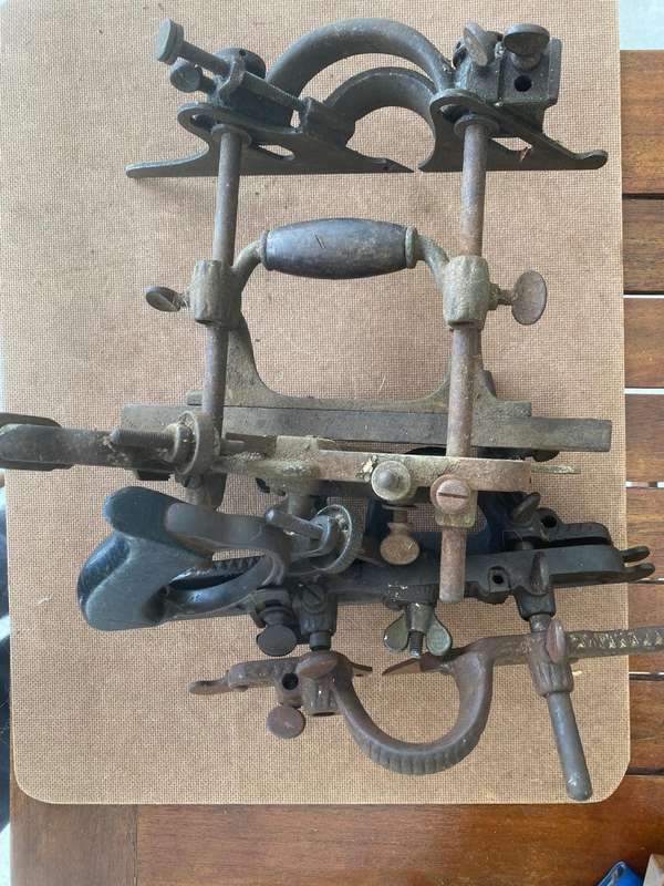 Stanley 45 and 55 Plane Bodies for Parts.