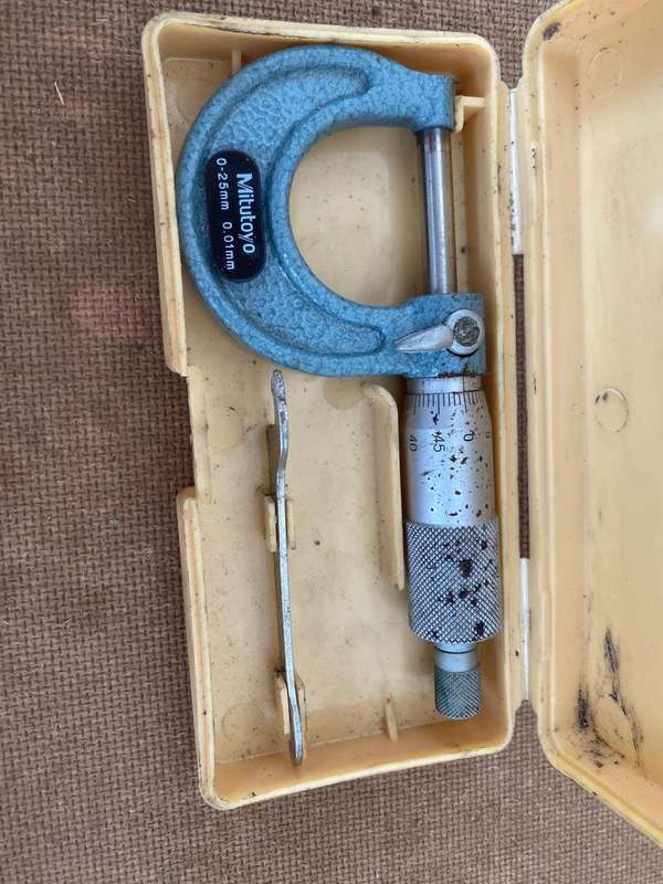 Mitutoyo Japanese Made Micrometer. - 0-25 mm.