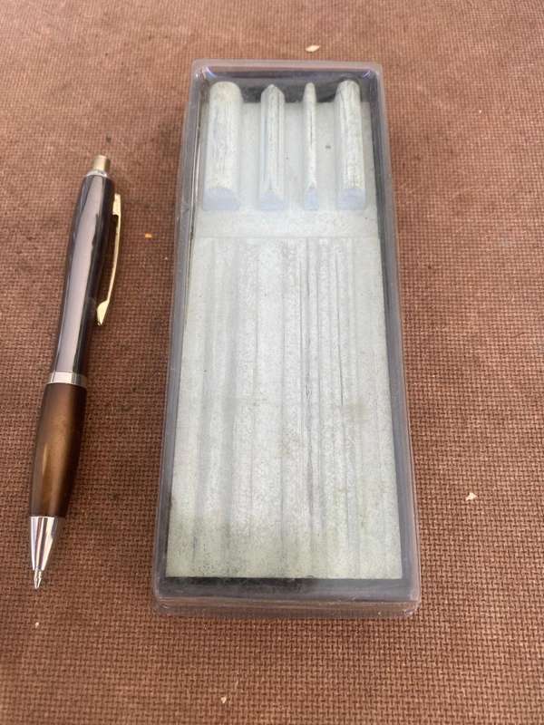Medium Grit Water Stone for Different Shaped Chisels and Cutters.