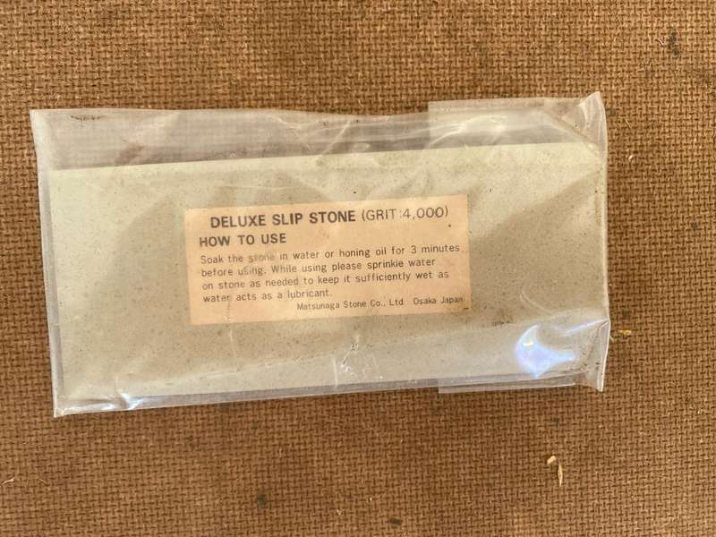 4 New Multi-Facit Japanese Water Oil Slip Stones.  - Gritts 180, 1000, 4000, 8000.