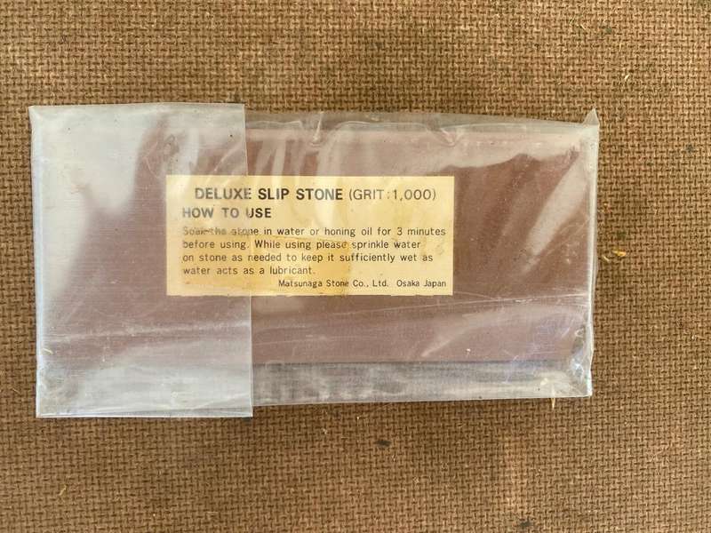 4 New Multi-Facit Japanese Water Oil Slip Stones.  - Gritts 180, 1000, 4000, 8000.