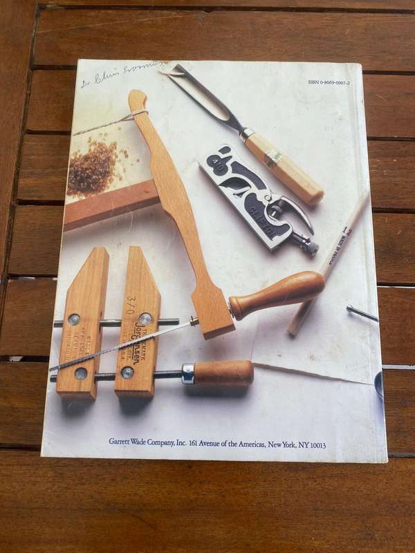 The 1995 Garrett Wade Tool Catalog.