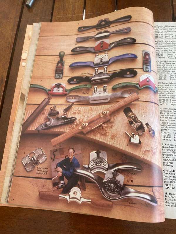 The 1995 Garrett Wade Tool Catalog.