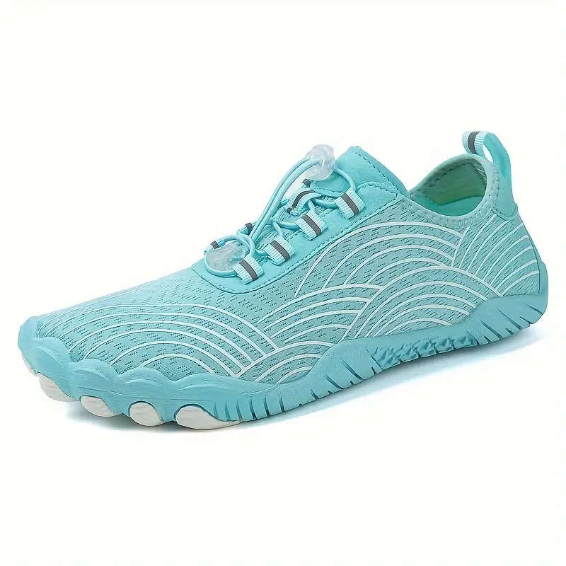 Green  Lightweight barefoot feel / Aqua Shoes Lace Up Size 5.5