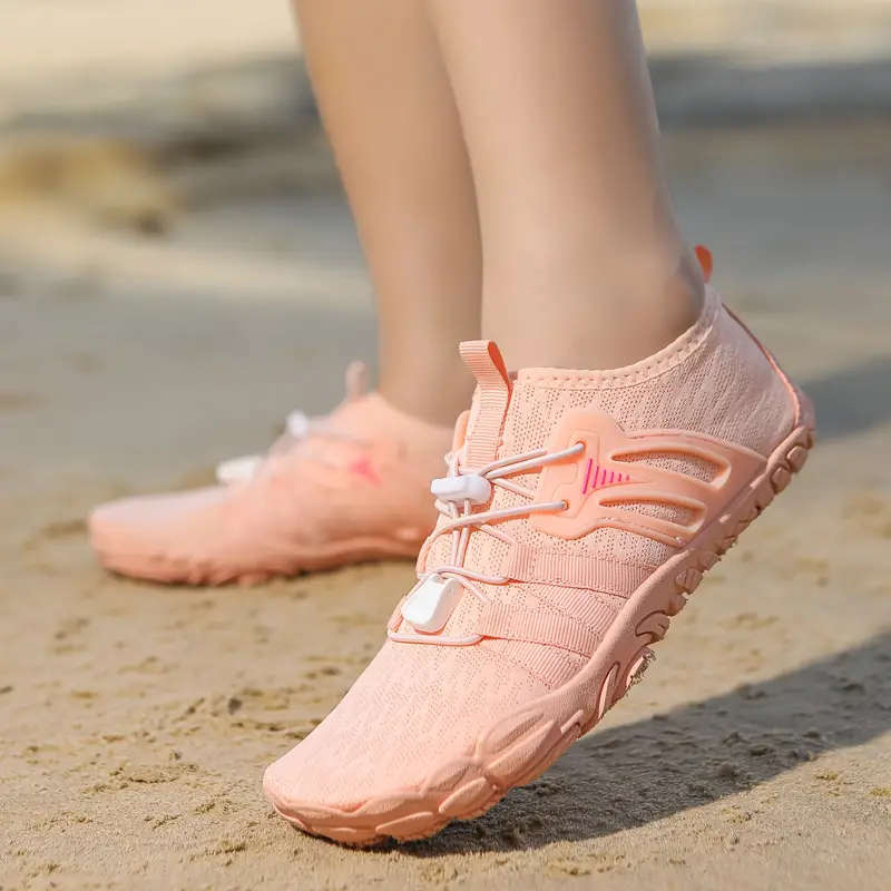 Peach  Lightweight barefoot feel / Aqua Shoes Lace Up Size 7