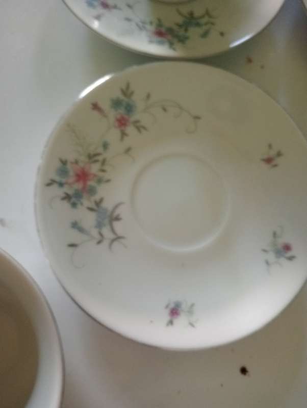 VINTAGE 21 PIECE MAKED TEASET MADE IN CHINA
