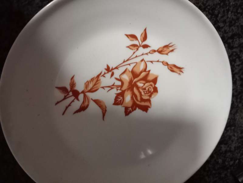 2 VINTAGE SIDE PLATES