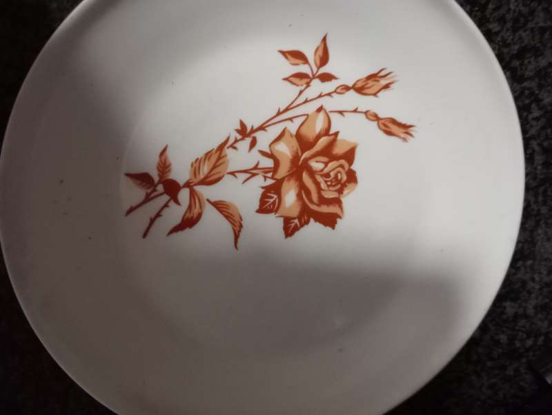 2 VINTAGE SIDE PLATES