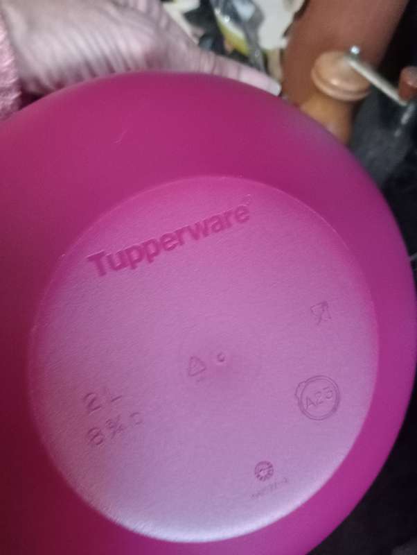 2 litre Tupper bowl with lid