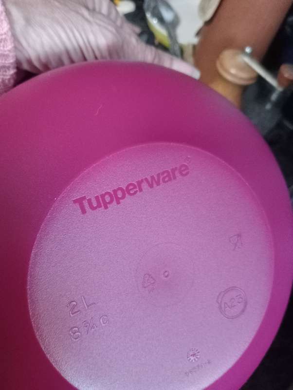 2 litre Tupper bowl with lid
