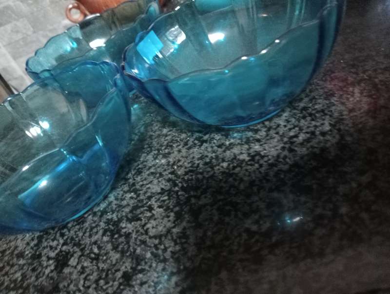 3 VINTAGE PUDDING BOWLS
