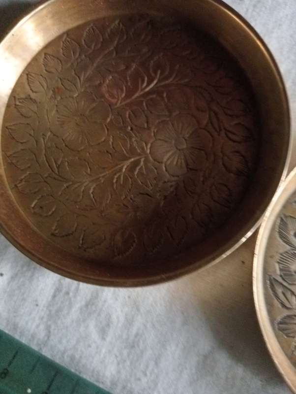 3 BRASS HOLDERS