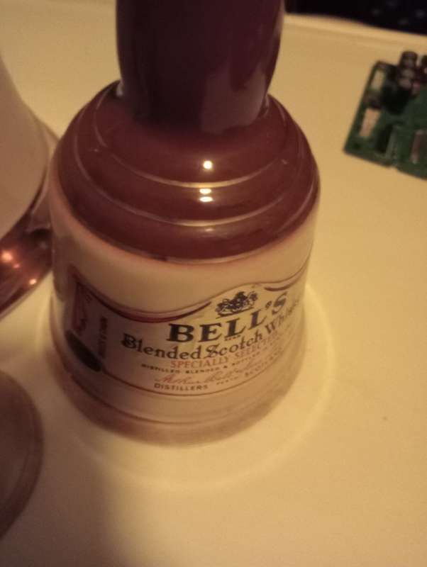 3 VINTAGE WADE BELLS DECANTERS