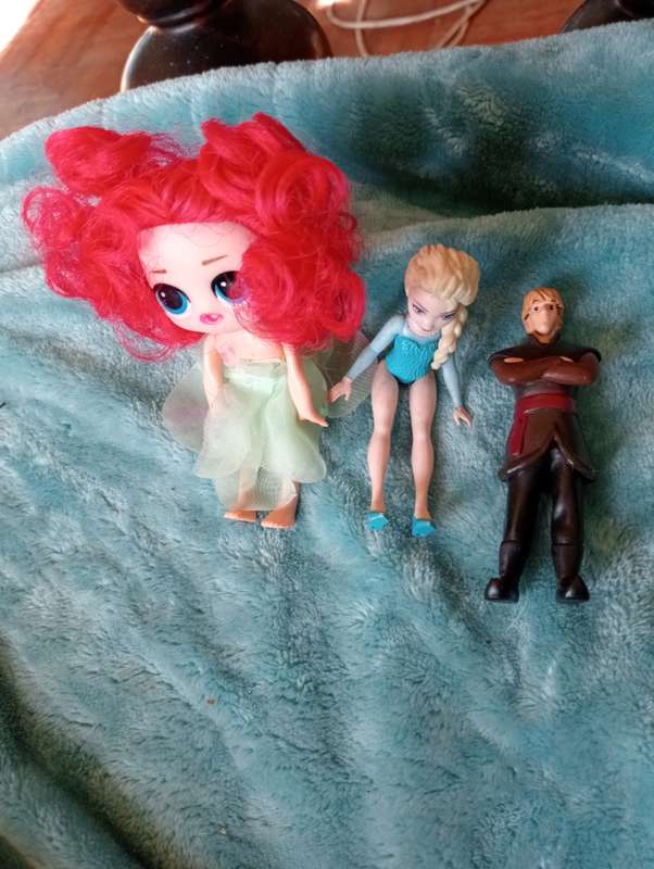 3 MARKED SMALL TOYS