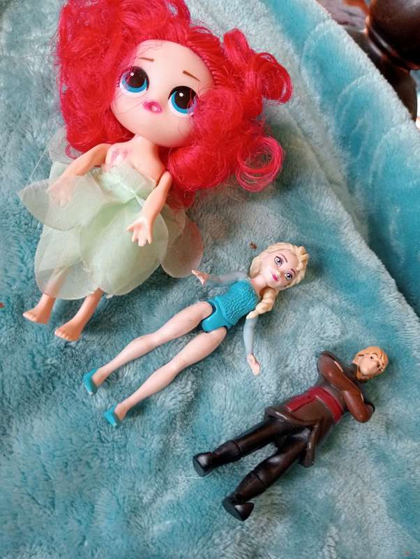 3 MARKED SMALL TOYS
