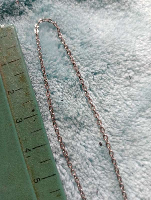 VINTAGE 925 43CM STERLING SILVER CHAIN