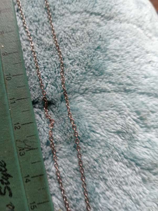 VINTAGE 925 43CM STERLING SILVER CHAIN