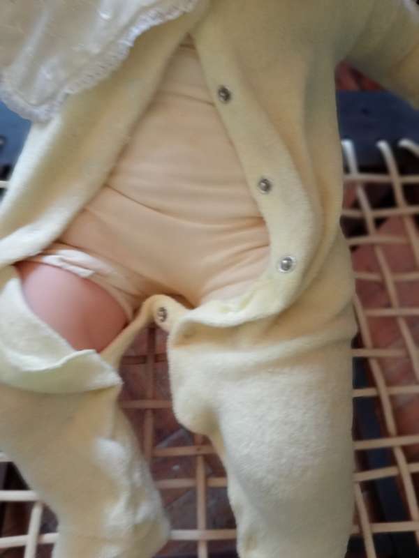 VINTAGE 55CM SOFT BODY BOY DOLL
