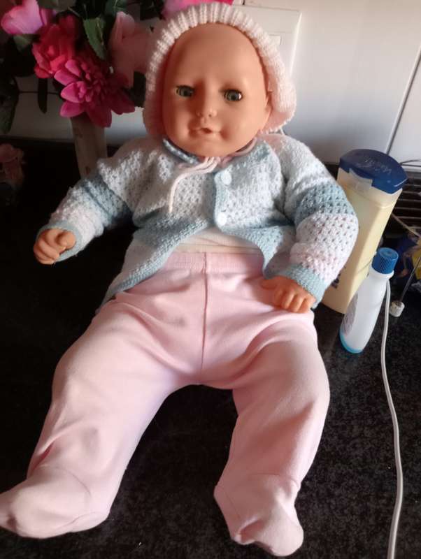 VINTAGE 58CM SOFT BODY GIRL DOLL
