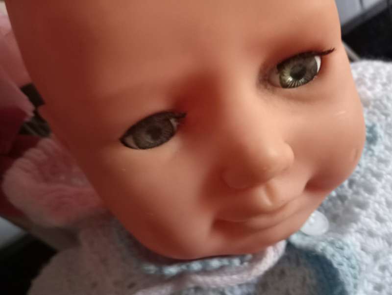 VINTAGE 58CM SOFT BODY GIRL DOLL