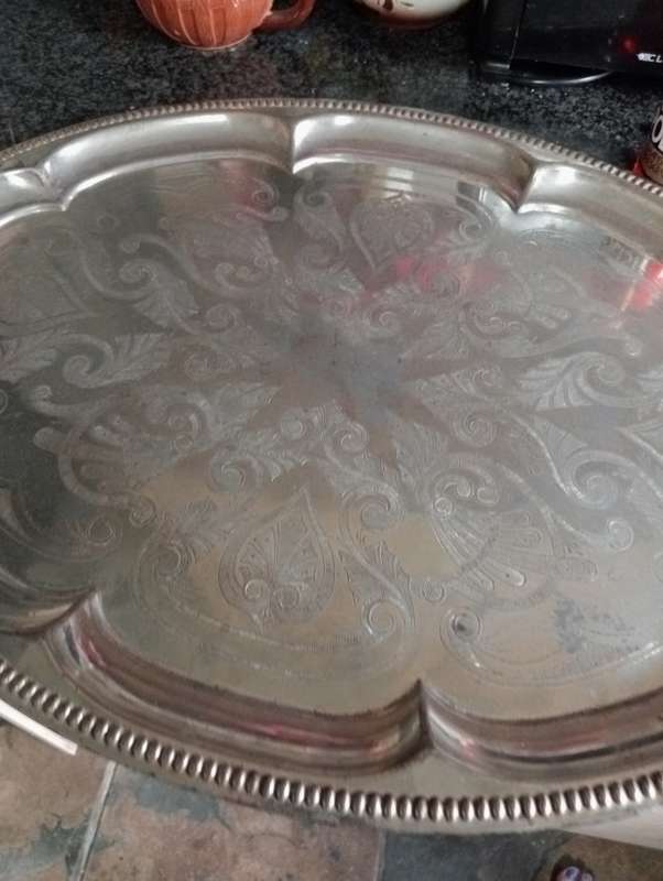 VINTAGE SILVERPATED TRAY