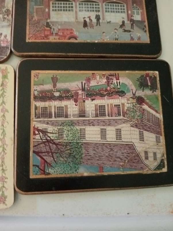 6 VINTAGE PLACE MATS