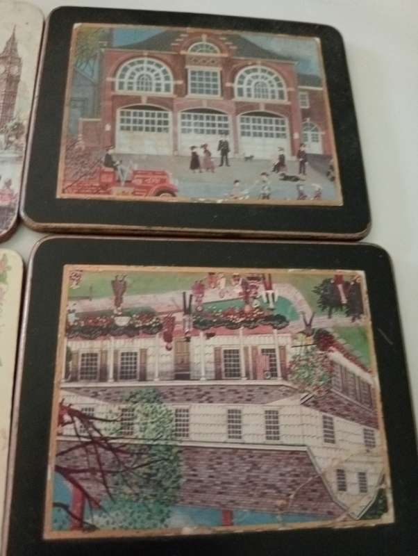 6 VINTAGE PLACE MATS