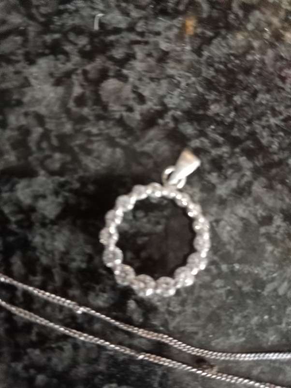 VINTAGE 925 SILVER CHAIN  WITH PENDANT