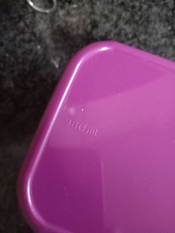 NEW 980 ML TUPPERWARE LUNCHBOX